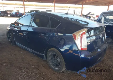 2012 Toyota Prius Four from USA, damaged, VIN JTDKN3DU8C1547749